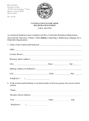 Contracted Fundraiser Registration Form A.r.s. 44-6554 - Arizona Secretary Of State