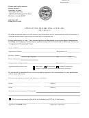 Application For Renewal Of Mark Form - Arizona Secretary Of State