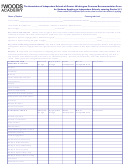Teacher Recommendation Form For Grades 2-12 Students Printable pdf