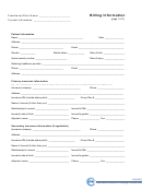 Billing Information Form