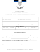 Form St-8 - Certificate Of Exemption Nonresident Purchase Of A Motor Vehicle 2014, Atlanta, Ga