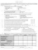 Parent Survey Form