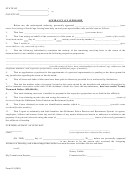 Form 119 - Affidavit Of Heirship