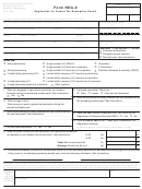 Form Reg-8 - Application For Farmer Tax Exemption Permit - 2014