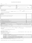 Earnest Money Contract Information Form