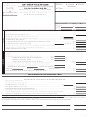 Net Profit Tax Return Form - City Of Stow, Ohio - 2006 Printable pdf