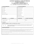 Duragesic (fentanyl) Prior Authorization Of Benefits (pab) Form