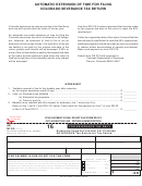 Form Dr 21s - Extension Payment Voucher For Colorado Severance Tax Return For Tax Period