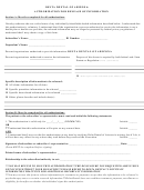 Authorization For Lease Of Information Form - Delta Dental Of Arizona