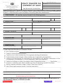 Form Rev-183 Ex - Realty Transfer Tax Statement Of Value