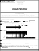 Massage Therapy Form 3 - Verification Of Out-of-state Licensure Or Registration - New York The State Education Department