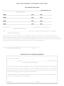Written Consent For Minor Visitation Authorization Form - California