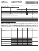 Virginia Schedule 500ab - Schedule Of Related Entity Add Backs And Exceptions - 2009 Printable pdf