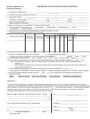 Form Lrs-8209-1088 - Preliminary Application For Group Insurance Form