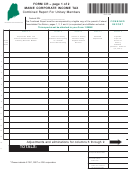 Form Cr - Maine Corporate Income Tax - Combined Report For Unitary Members Printable pdf