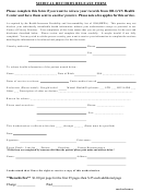 Medical Records Release Form