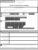 Landscape Architecture Form 4 - Report Of Professional Experience - The State Education Department