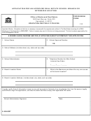 Form Il 505-0337 - Application For An Approved Real Estate School Branch Or Extension Location - Illinois Office Of Banks And Real Estate