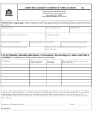 Form 81 - Limited Liability Company Application