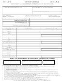 Form 2011 Lw-3 - Employer's Annual Reconciliation Of Income Tax Withheld