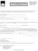 Form Dr-843 - Purchaser's Application For Transferee Liability Certificate