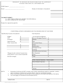 Form Csed-04-0009 - Request To Reduce Withholding Due To Hardship (2000)