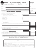 Montana Form Clt-4s - Montana Small Business Corporation Tax Return - 2001