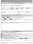 Aer Form 800 - Request To Declare Army Emergency Relief Loan Uncollectable