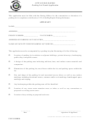 Application For Parking Lot Permit Form