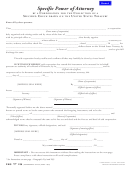 Fms Form 236 - Specific Power Of Attorney By A Corporation For The Collection Of A Specified Check Drawn On The United States Treasury