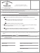Form Ss-4246 - Notice Of Dissolution (limited Liability Company)