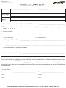 Form 51a400 - Governmental Public Facility Sales Tax Rebate Registration 2010