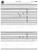 Form Tpm-1 - Certification Of Compliance And Affidavit By Nonparticipating Manufacturer - Connecticut Finance Department - 2004
