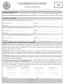Form Tc135 - Notice Of Appearance - 2000