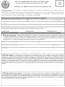 Form Tc155 - Request To Amend Application For Correction