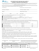 Form La/1201706.4 - Authorization For Use And Disclosure Of Pharmacy Prescription Information