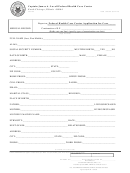 Standard Form 507 - Federal Health Care Center Application For Care