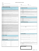 Surgical Services History Form