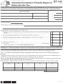 Form St-141 - Individual Purchaser