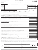 Form Ct-990t - Unrelated Business Income Tax Return - 2004