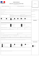 French Republoc-long-stay Visa Application Form