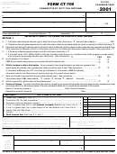 Form Ct-709 - Connecticut Gift Tax Return - 2001