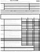 Form Ct-1040x - Amened Connecticut Income Tax Return For Individuals 1999