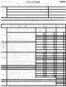 Form Ct-1040x - Amended Connecticut Income Tax Return For Individuals - 1998