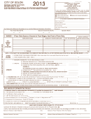 Form S-1040 - Individual Income Tax Return - City Of Solon