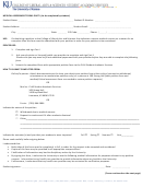 University Of Kansas-college Of Liberal Arts-sciences Student Academic Services Form