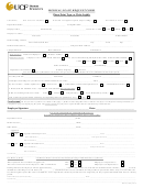 Ucf-human Resources - Medical Leave Request Form
