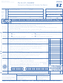 Form Ct-1040ez - Connecticut Resident Ez Income Tax Return - 2003 Printable pdf