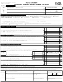 Form Ct-990t - Unrelated Business Income Tax Return - 2003