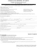 Application Form For Renewal Of Indian Passport And Miscellaneous Consular Services